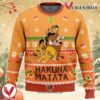 Hakuna Matata Ugly Christmas Sweater, Unique Christmas Gift For Fans - Vesles2014S