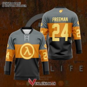 Half Life Personalized Hockey Jersey, Trending Gifts For Fans - Vesles2014s 2