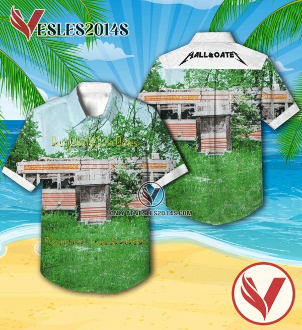 Hall And Oates Abandoned Luncheonette Album Cover Hawaiian Shirt, Unique Gifts For Music Lovers - Vesles2014S