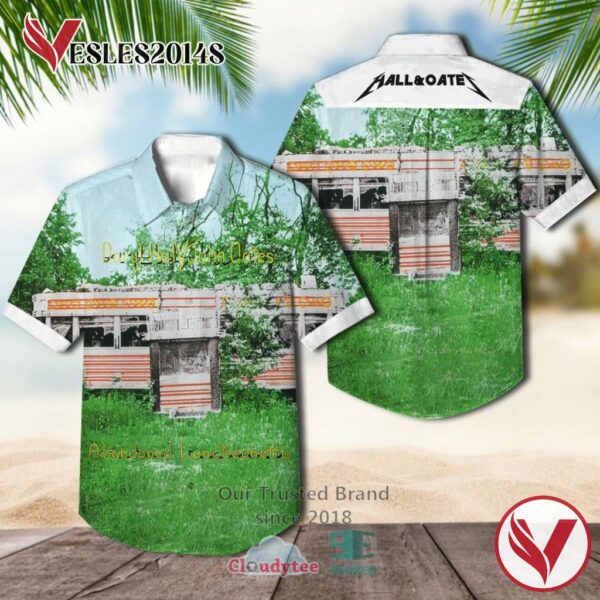 Hall & Oates Abandoned Luncheonette Album Hawaiian Shirt, Best Gift For Music Lovers Vesles2014S
