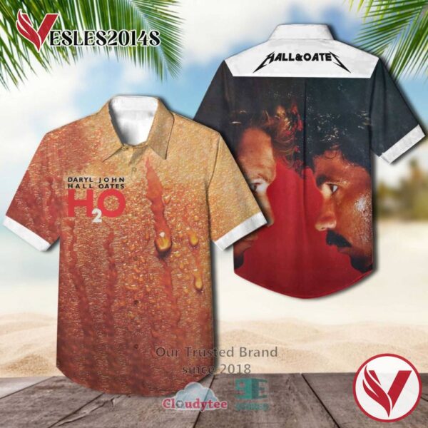 Hall & Oates H2O Album Hawaiian Shirt, Best Gift For Music Lovers Vesles2014S