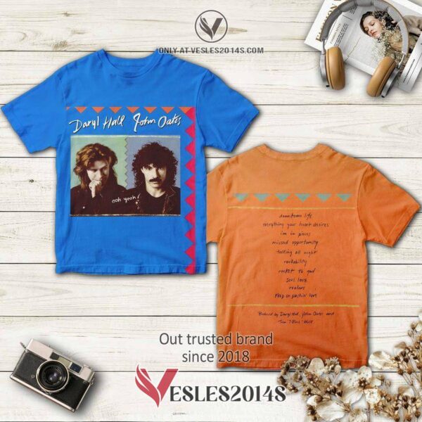 Hall and Oates Album 3D Shirt, Perfect Gifts For Music Lovers - Vesles2014S