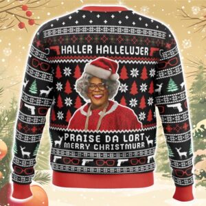 Haller Hallelujer Praise The Lort Merry Christmurr A Madea Christmas Ugly Christmas Sweater, Unique Christmas Gift For Fans - Vesles2014S 1