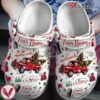 Hallmark Channel Christmas Movie Crocs Crocband Clogs Shoes Comfortable For Men Women and Kids Style 1 - Vesles2014S