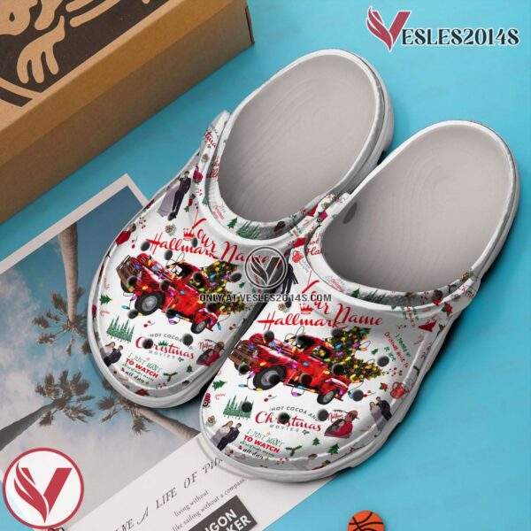 Hallmark Channel Christmas Movie Crocs Crocband Clogs Shoes Comfortable For Men Women and Kids Style 1 - Vesles2014S 2