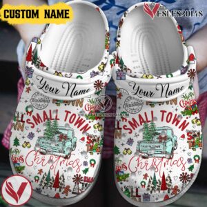 Hallmark Christmas Movies Crocs Crocband Clogs Shoes Comfortable For Men Women and Kids Style 2 - Vesles2014S