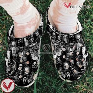 Halloween All Black Horror Characters Crocband Clogs, Unique Gift From  Vesles2014S