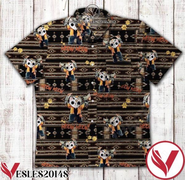 Halloween Cat Hawaiian Shirt, Unique Gifts For Friends - Vesles2014S 1