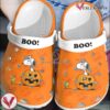 Halloween Snoopy Boo In The Pumpkin The Peanut Movie Crocs Crocband Clogs - Vesles2014S