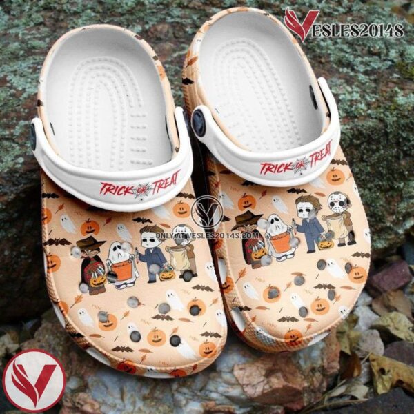 Halloween Trick Or Treat Funny Top Killer Characters Horror Movie Crocband Clogs - Vesles2014S
