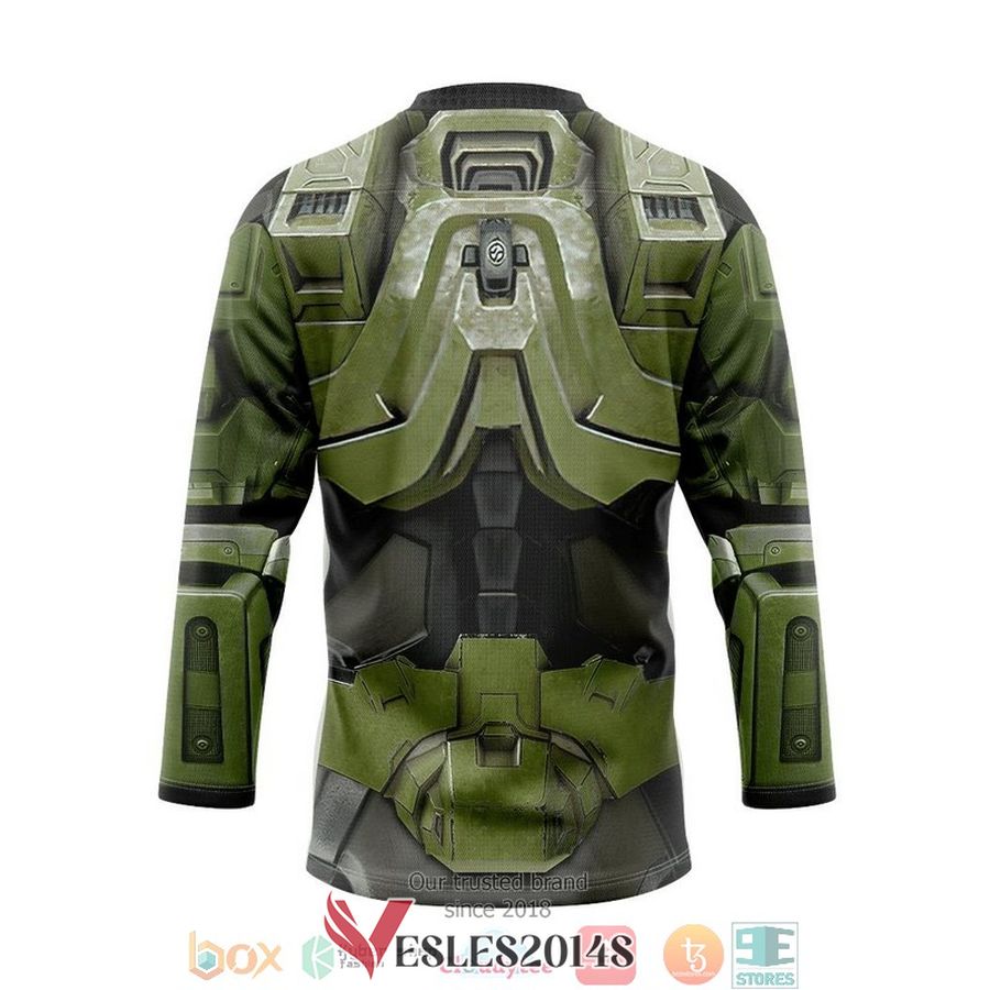 Halo Infinite Masterchief Cosplay Hockey Jersey Shirt, Trending Gifts For Fans - Vesles2014s 1