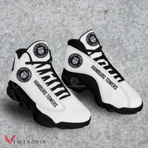 Hamburg Towers Air Jordan 13 Shoes, Best Sneaker Gifts For Fans - Vesles2014s