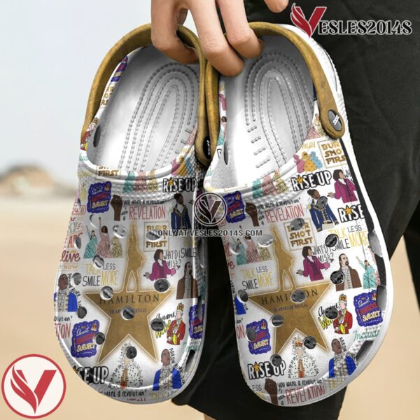 Hamilton Music Crocs Crocband Clogs Shoes, Unique Gifts For Fans Style 1 - Vesles2014S 3