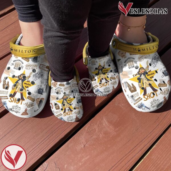 Hamilton Music Crocs Crocband Clogs Shoes, Unique Gifts For Fans Style 2 - Vesles2014S 2