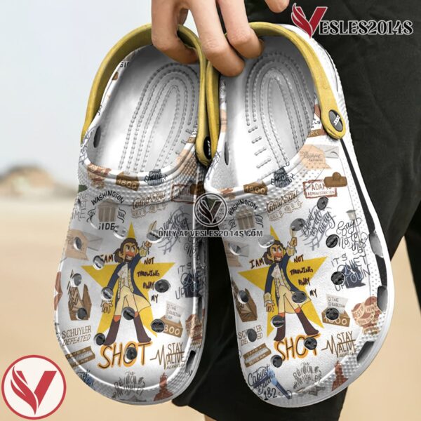 Hamilton Music Crocs Crocband Clogs Shoes, Unique Gifts For Fans Style 2 - Vesles2014S 4