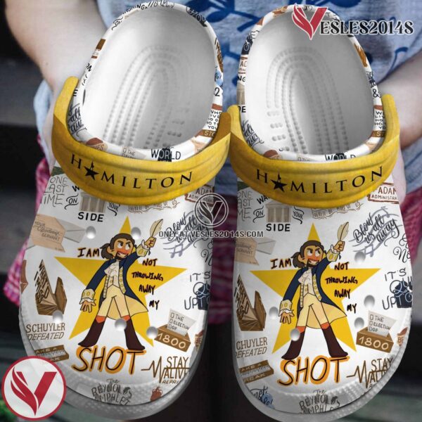 Hamilton Music Crocs Crocband Clogs Shoes, Unique Gifts For Fans Style 2 - Vesles2014S