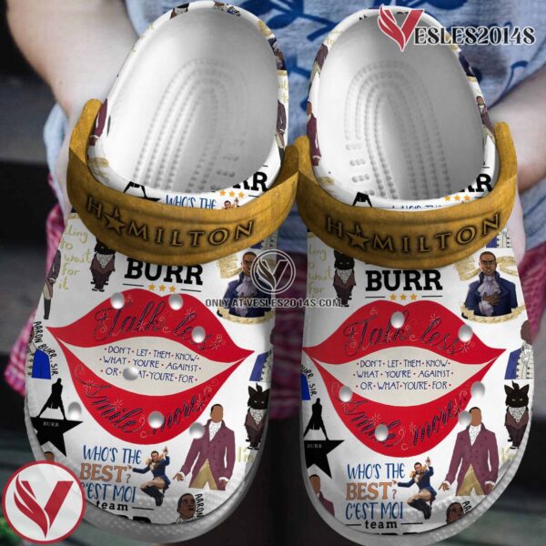 Hamilton Music Crocs Crocband Clogs Shoes, Unique Gifts For Fans Style 3 - Vesles2014S