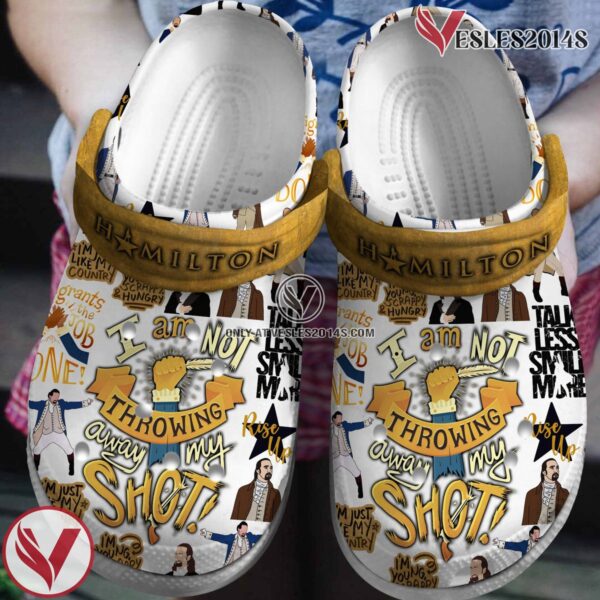 Hamilton Music Crocs Crocband Clogs Shoes, Unique Gifts For Fans Style 4 - Vesles2014S