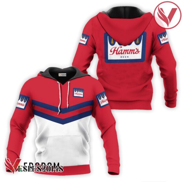 Hamm's Beer Red Tennis Hoodie & Zip Hoodie - Vesles2014S