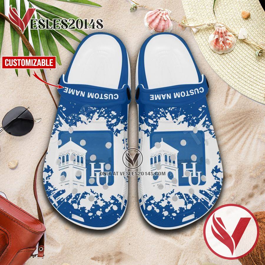 Hampton University Crocs Crocband Clog, Unique Footwear For Fans - Vesles2014S 1
