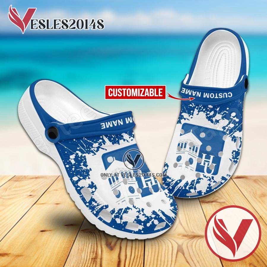 Hampton University Crocs Crocband Clog, Unique Footwear For Fans - Vesles2014S