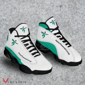 Hana Financial Group Logo Air Jordan 13 Shoes, Best Sneaker Gifts For Fans - Vesles2014s 1