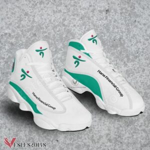 Hana Financial Group Logo Air Jordan 13 Shoes, Best Sneaker Gifts For Fans - Vesles2014s