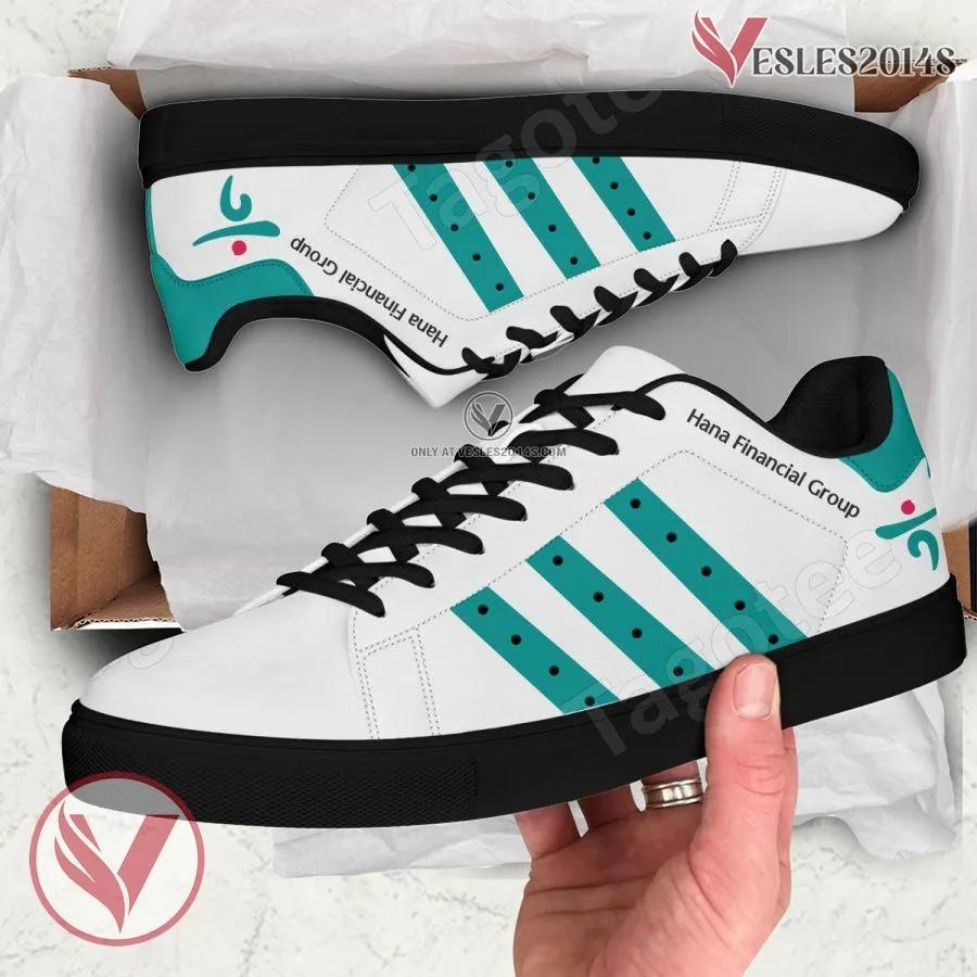 Hana Financial Group Logo Print Stan Smith Shoes For Men And Womens - Vesles2014s 1