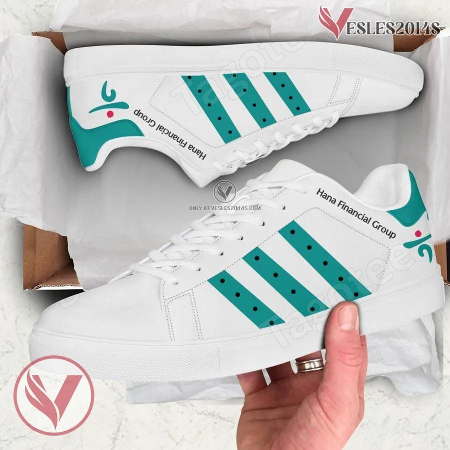Hana Financial Group Logo Print Stan Smith Shoes For Men And Womens - Vesles2014s