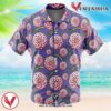Hana Hana no Mi One Piece Hawaiian Button Up Shirt, Perfect Gifts For Anime Lovers - Vesles2014S