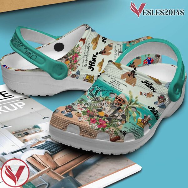 Hank Williams Jr Music Crocs Crocband Clogs Shoes, Unique Gifts For Fans Style 1 - Vesles2014S 2