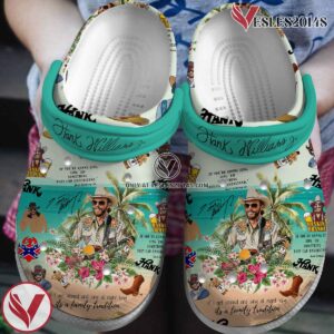 Hank Williams Jr Music Crocs Crocband Clogs Shoes, Unique Gifts For Fans Style 1 - Vesles2014S