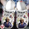 Hank Williams Jr Music Crocs Crocband Clogs Shoes, Unique Gifts For Fans Style 2 - Vesles2014S