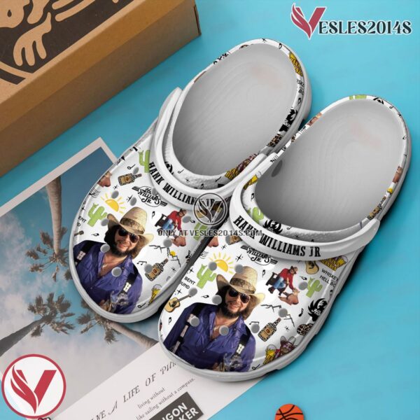 Hank Williams Jr Music Crocs Crocband Clogs Shoes, Unique Gifts For Fans Style 2 - Vesles2014S 3