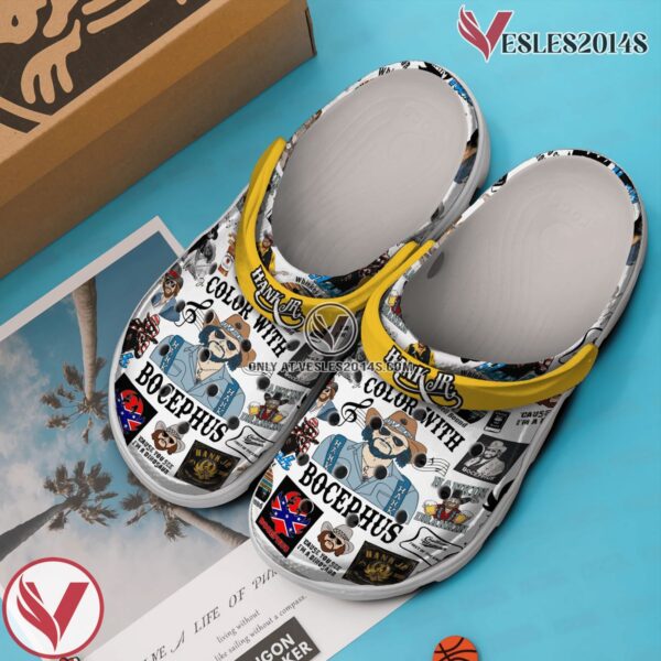 Hank Williams Jr. Music Crocs Crocband Clogs Shoes, Unique Gifts For Fans Style 1 - Vesles2014S 2
