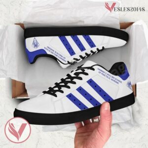 Hannah E Mullins School of Practical Nursing Logo Stan Smith Sneakers For Men And Womens - Vesles2014s 1