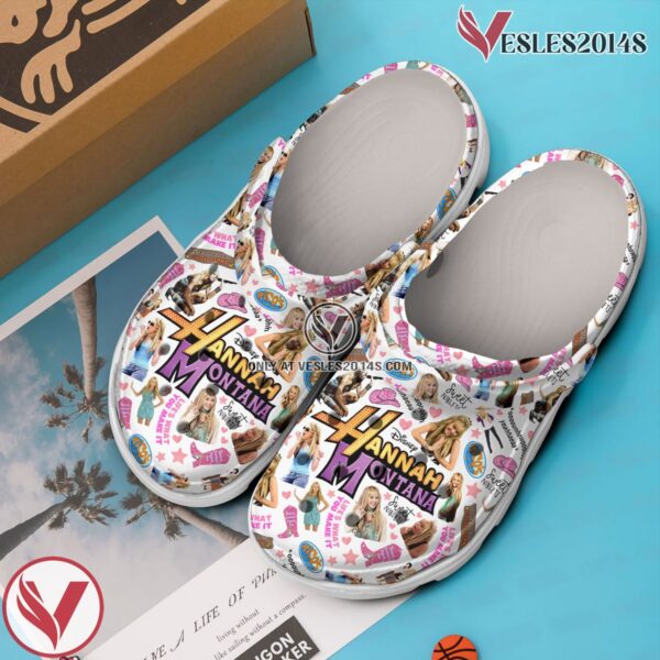 Hannah Motana Movie Crocs Crocband Clogs Shoes Comfortable For Men Women and Kids - Vesles2014S 2