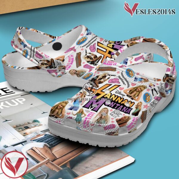 Hannah Motana Movie Crocs Crocband Clogs Shoes Comfortable For Men Women and Kids - Vesles2014S 3