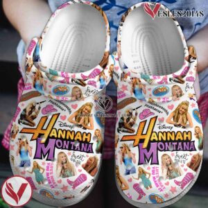 Hannah Motana Movie Crocs Crocband Clogs Shoes Comfortable For Men Women and Kids - Vesles2014S