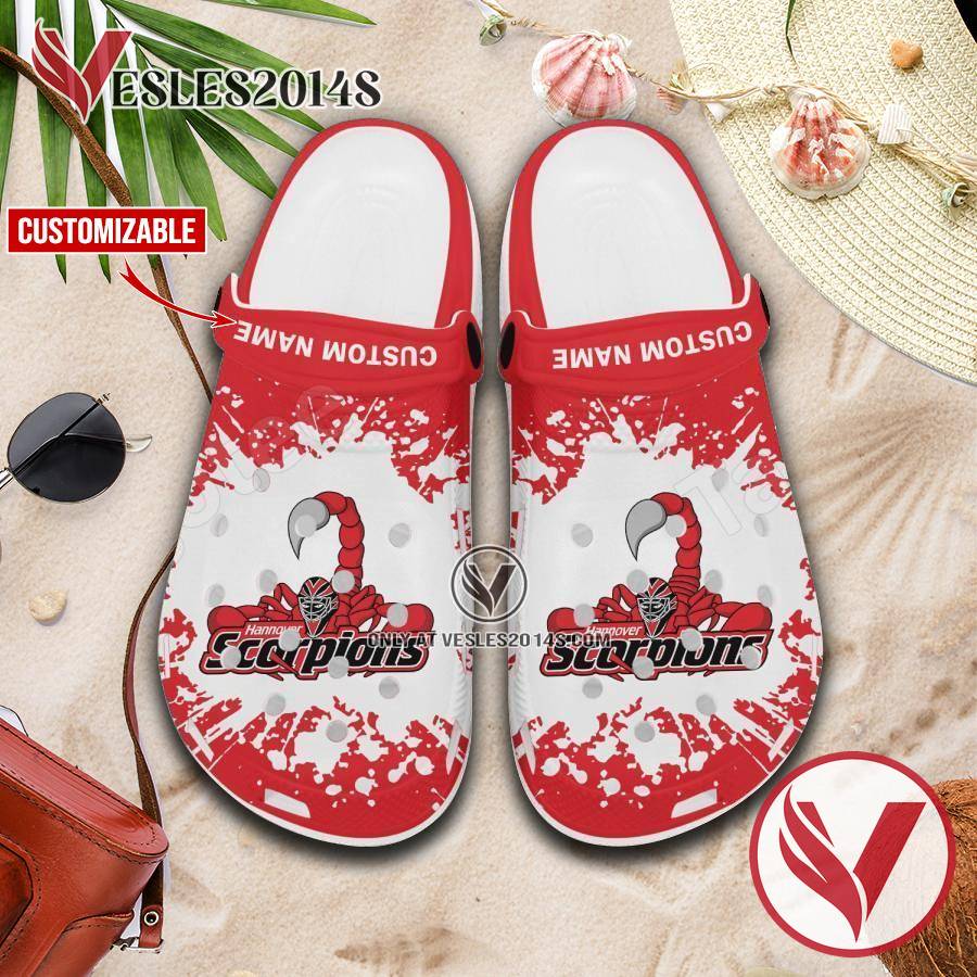 Hannover Scorpions Personalized Crocs Shoes For Men And Women, Unique Clogs Shoes For Fans - Vesles2014S 1