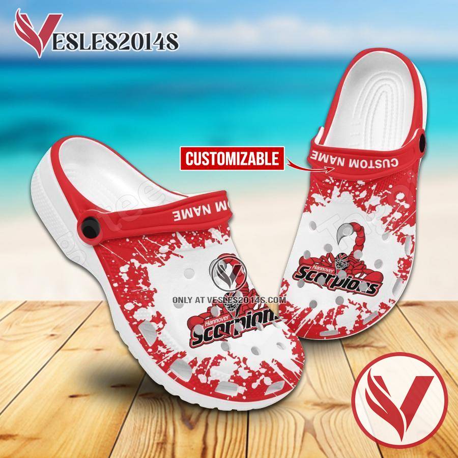 Hannover Scorpions Personalized Crocs Shoes For Men And Women, Unique Clogs Shoes For Fans - Vesles2014S
