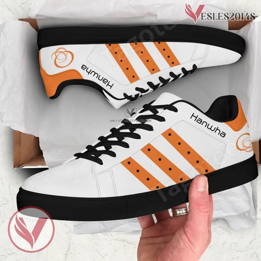 Hanwha Group Logo Print Stan Smith Shoes For Men And Womens - Vesles2014s 1