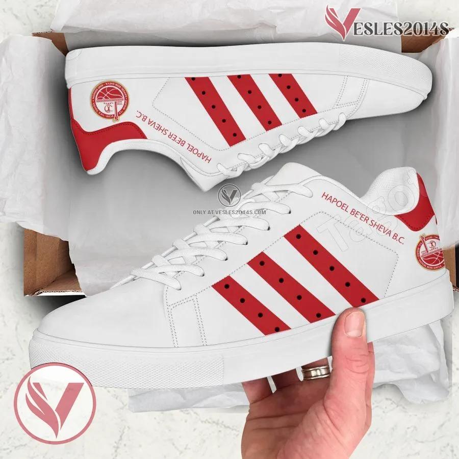 Hapoel Be’er Sheva B.C. Logo Stan Smith Shoes For Men And Womens - Vesles2014s