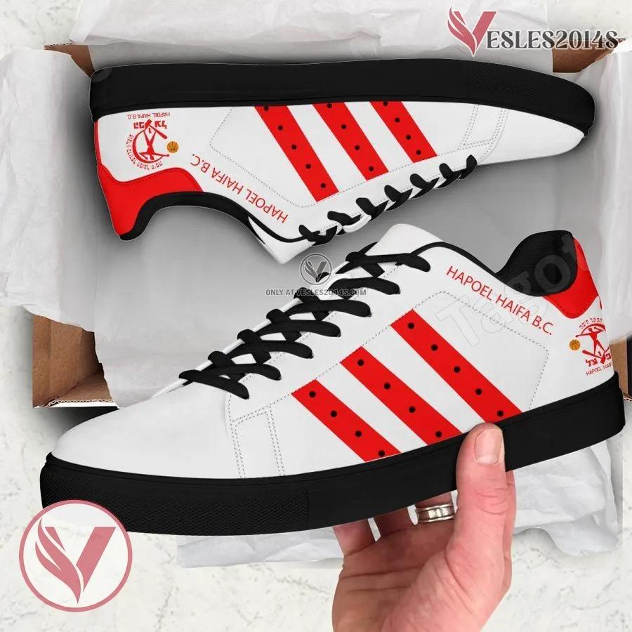 Hapoel Haifa B.C. Logo Stan Smith Shoes For Men And Womens - Vesles2014s 1