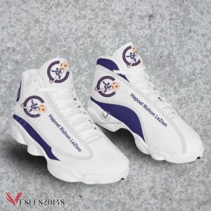 Hapoel Rishon LeZion Logo Club Air Jordan 13 Shoes, Best Sneaker Gifts For Fans - Vesles2014s 1