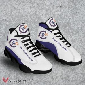 Hapoel Rishon LeZion Logo Club Air Jordan 13 Shoes, Best Sneaker Gifts For Fans - Vesles2014s