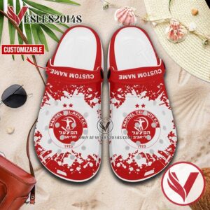 Hapoel Tel-Aviv Crocs Clogs Sandals, Unique Footwear For Fans - Vesles2014S 1