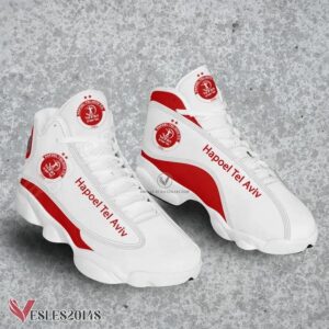 Hapoel Tel Aviv Logo Club Air Jordan 13 Shoes, Best Sneaker Gifts For Fans - Vesles2014s 1