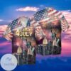 Happy 4th Of July Independence Day American Flag Statue of Liberty For Men And Women Graphic Print Short Sleeve Hawaiian Casual Shirt Vesles2014S