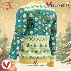 Happy Animal Villagers Animal Crossing Ugly Christmas Sweater, Unique Christmas Gift For Fans - Vesles2014S 2